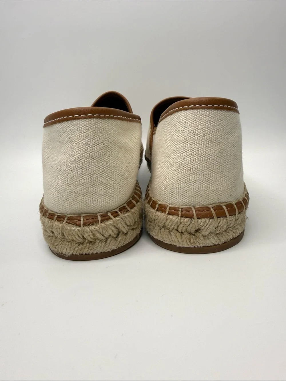 Cinq à Sept Jenna Oui Oui Embroidered Canvas Espadrille Shoes 41/11 US